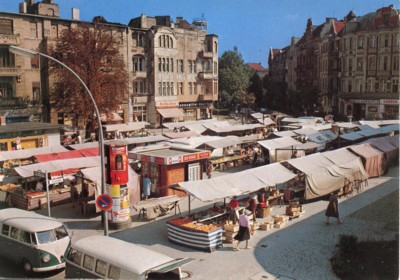 Friedenauer Wochenmarkt am Dürer Platz